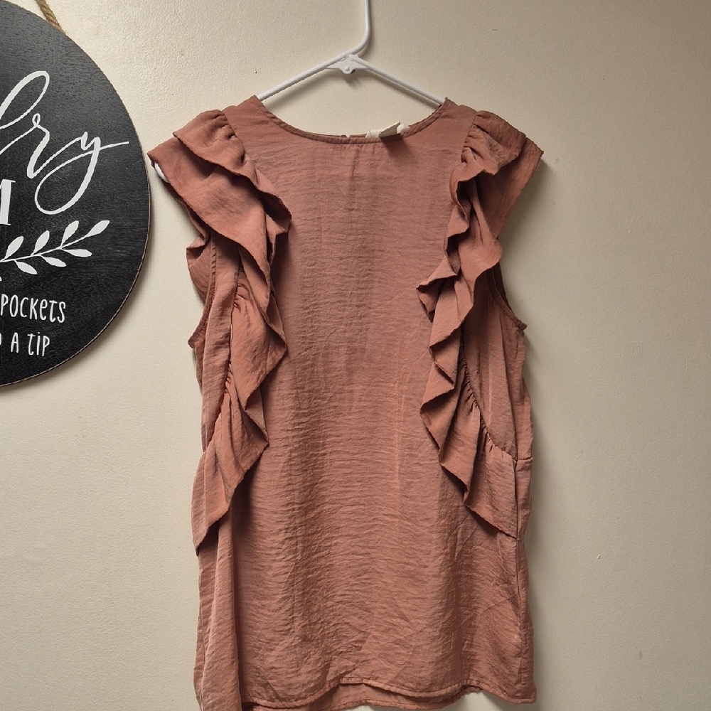 H&M Ruffled Trim Blouse (6)